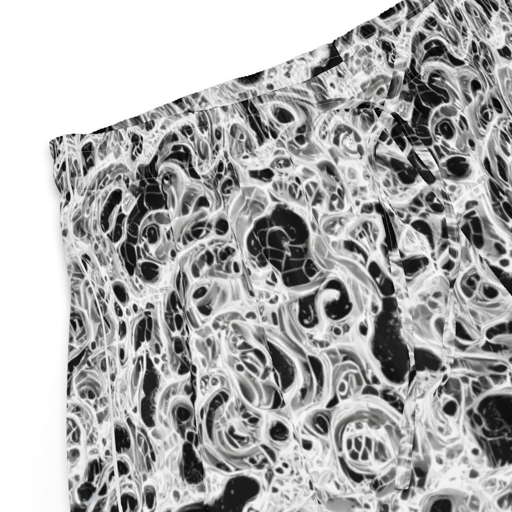 Obsidian Lace on Women's Pajama Shorts — Product details