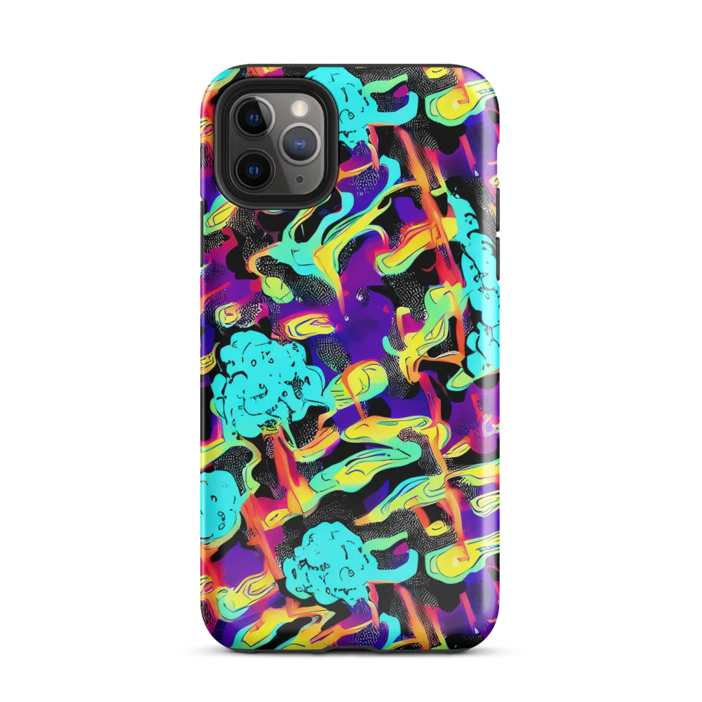 Liquid Firefly on Tough Case for iPhone® — Front