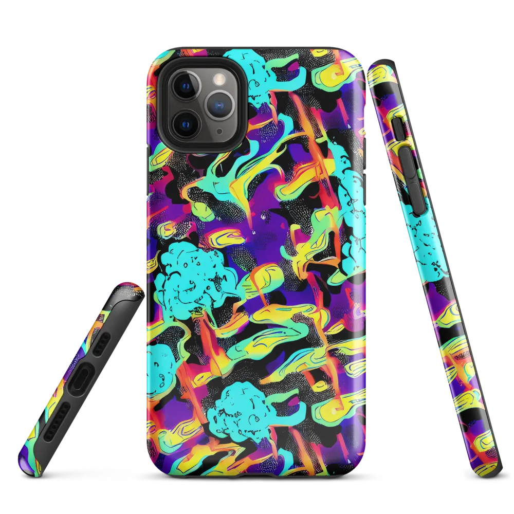 Liquid Firefly on Tough Case for iPhone® — Front