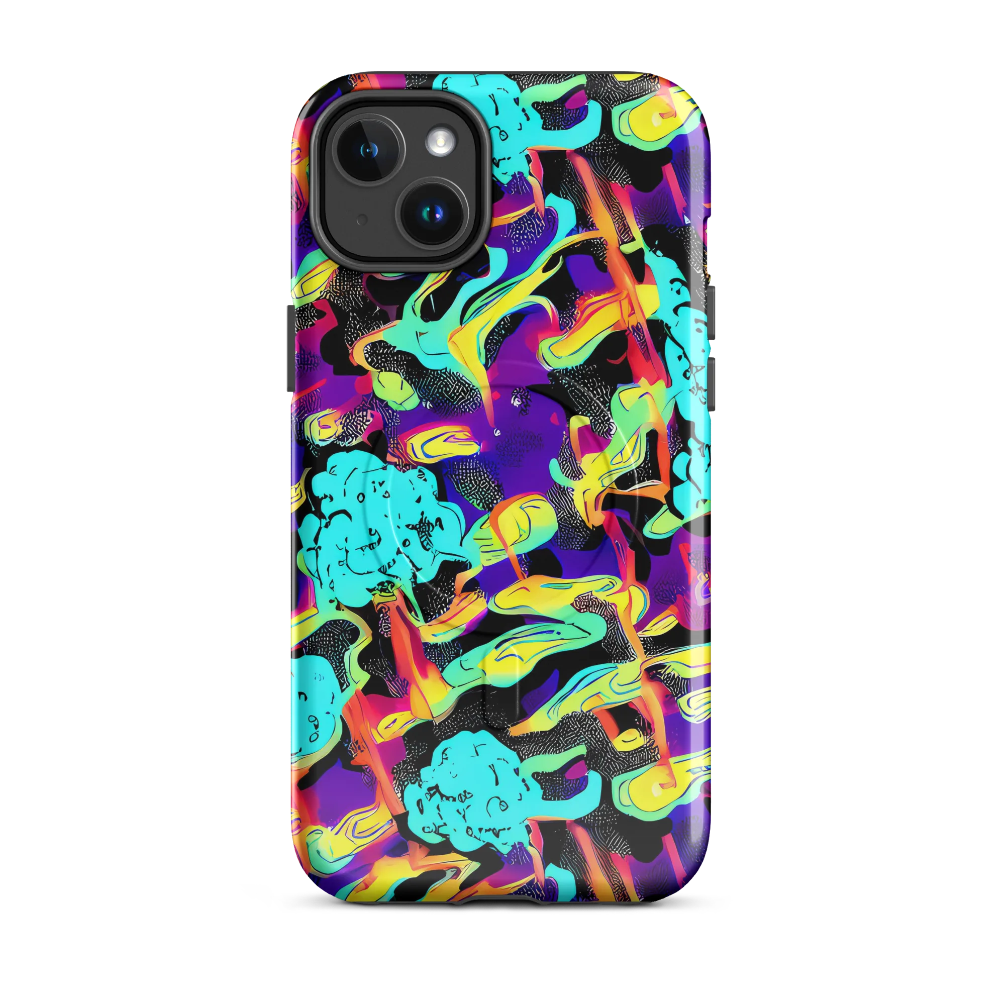 Liquid Firefly on MagSafe Tough Case for iPhone® — Front