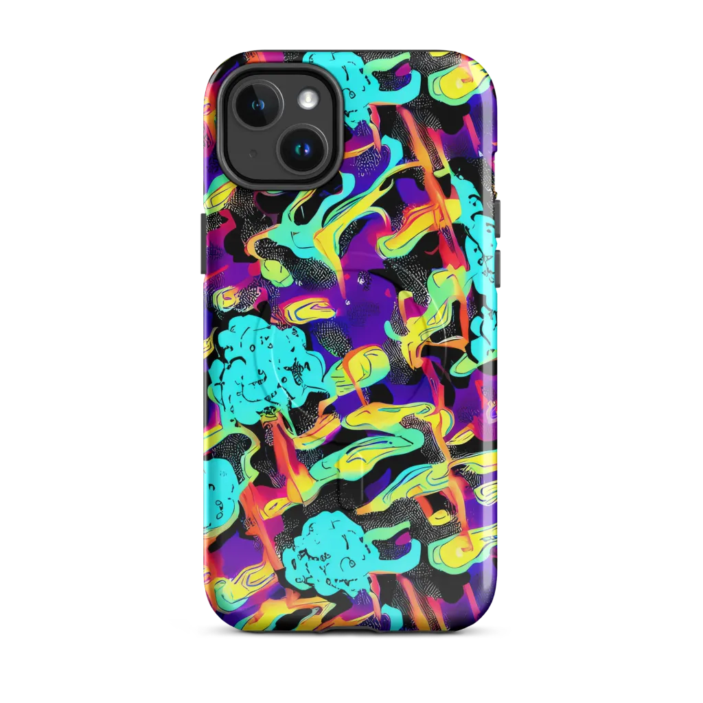 Liquid Firefly on MagSafe Tough Case for iPhone® — Front
