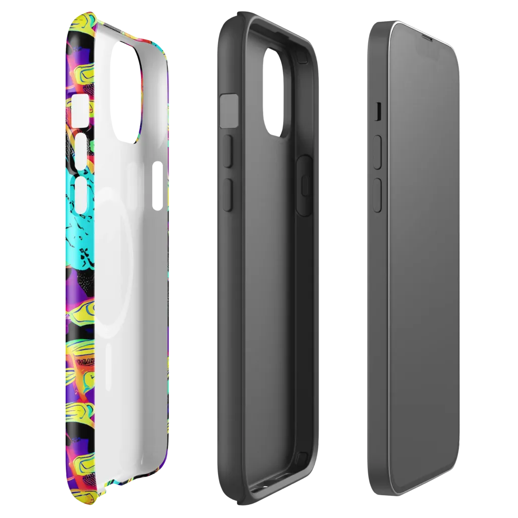 Liquid Firefly on MagSafe Tough Case for iPhone® — Front
