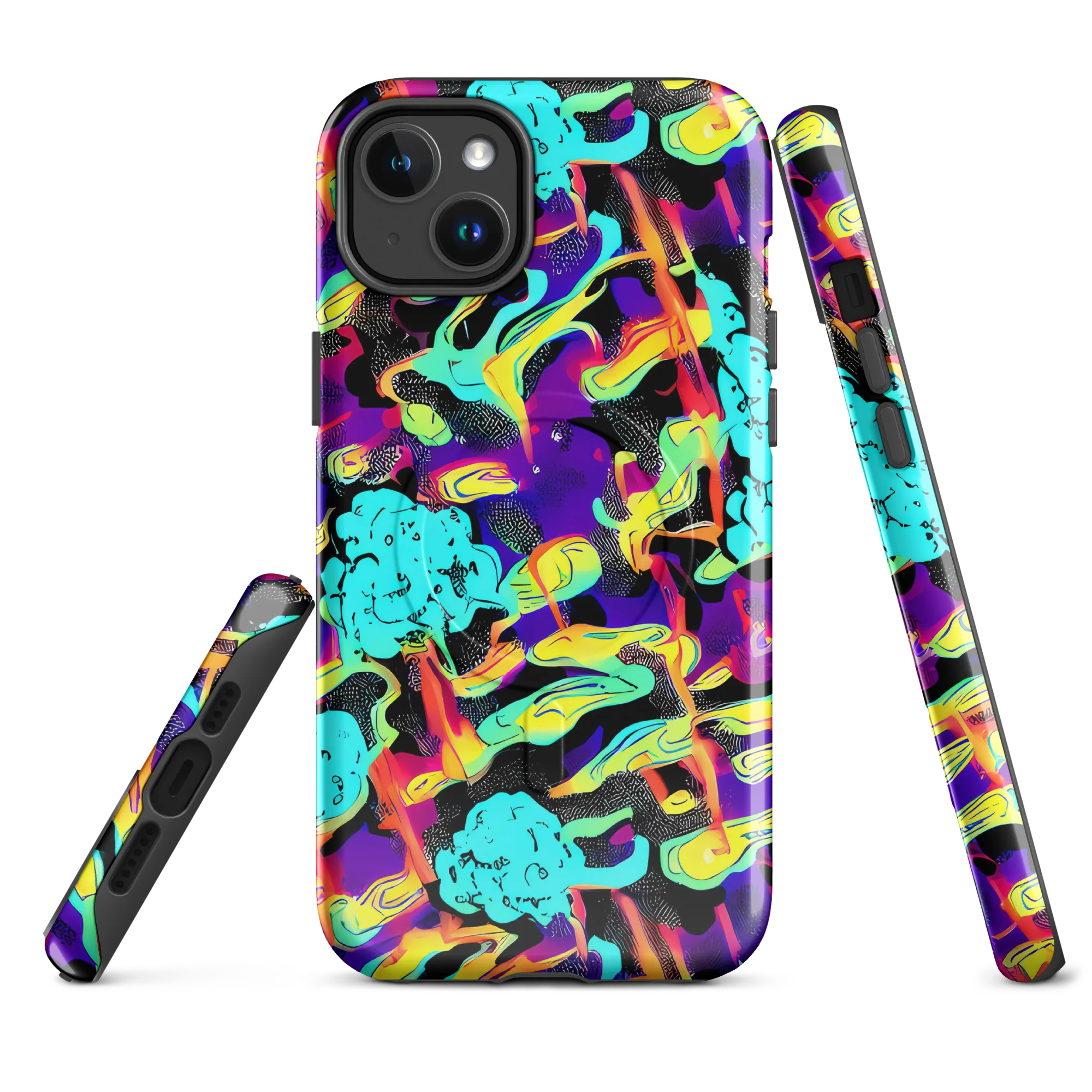 Liquid Firefly on MagSafe Tough Case for iPhone® — Front