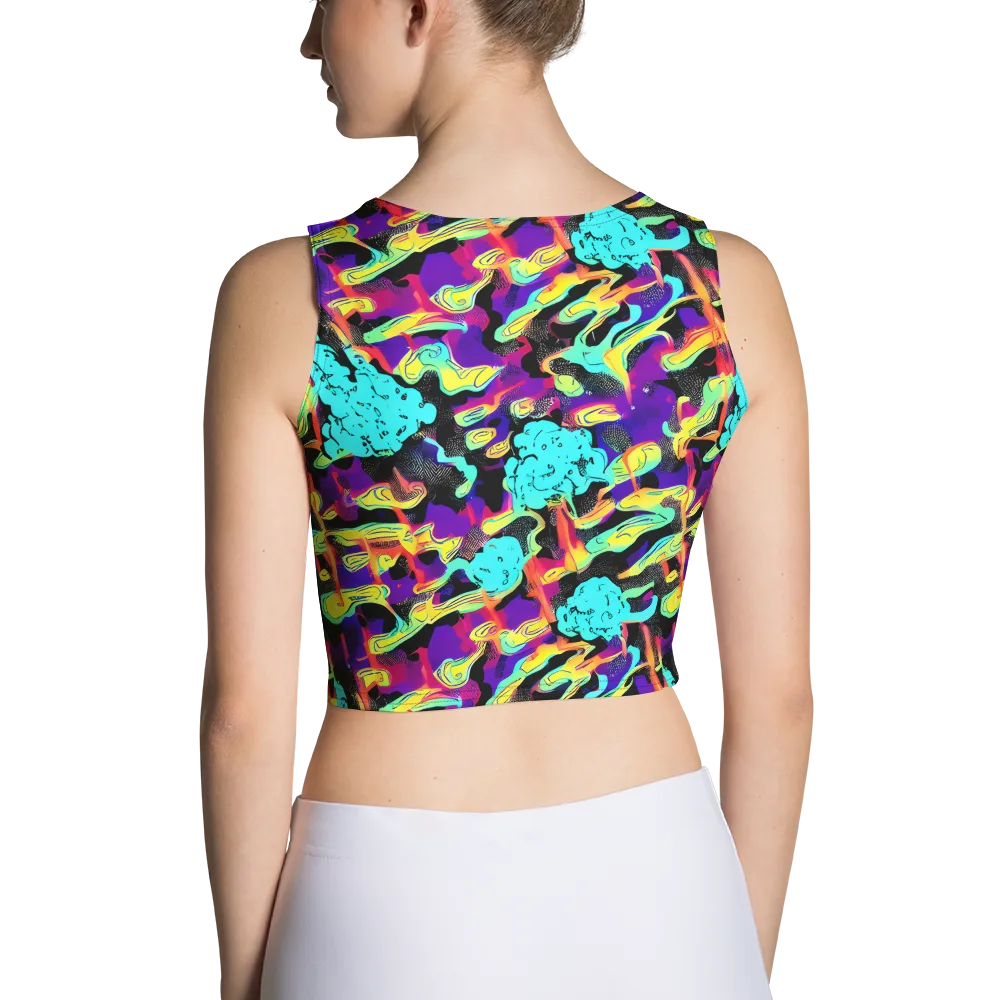 Liquid Firefly on Crop Top — Back