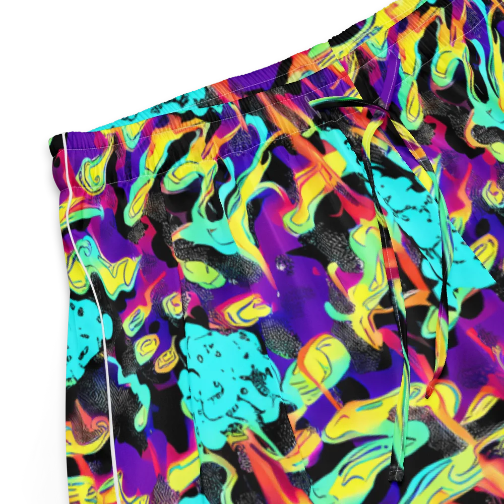 Liquid Firefly on Women's Pajama Shorts — Product details
