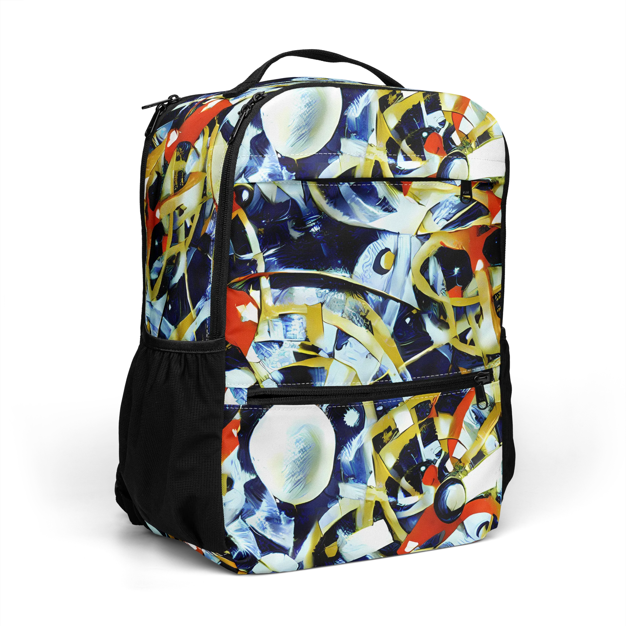 Sapphire Sparks on Utility Backpack — Right Front