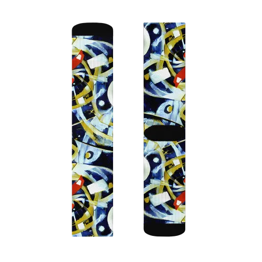 Sapphire Sparks on a Socks