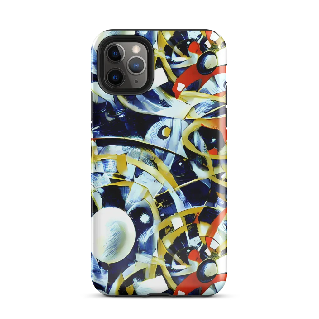 Sapphire Sparks on Tough Case for iPhone® — Front