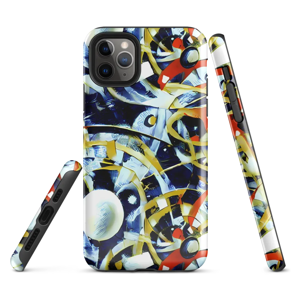 Sapphire Sparks on Tough Case for iPhone® — Front