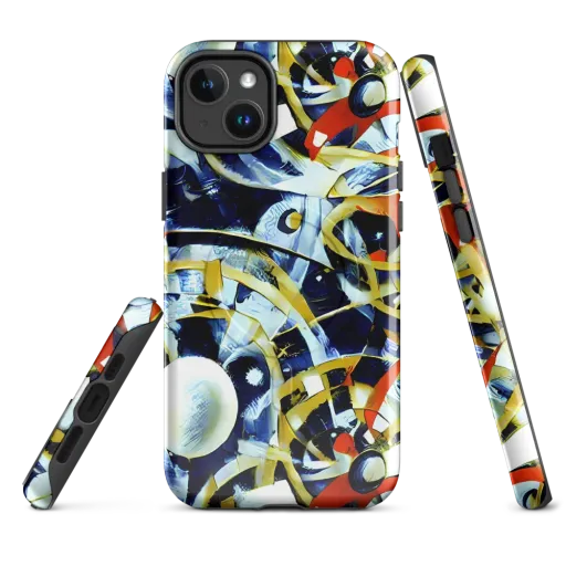 Sapphire Sparks on a MagSafe Tough Case for iPhone®