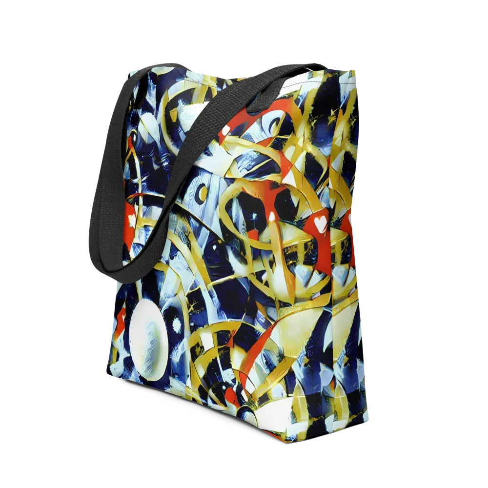 Sapphire Sparks on Tote Bag — Front