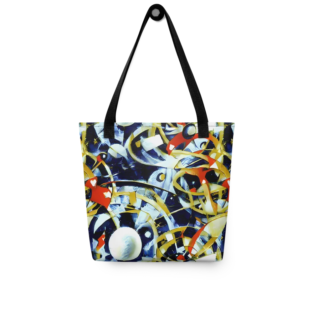 Sapphire Sparks on Tote Bag — Front