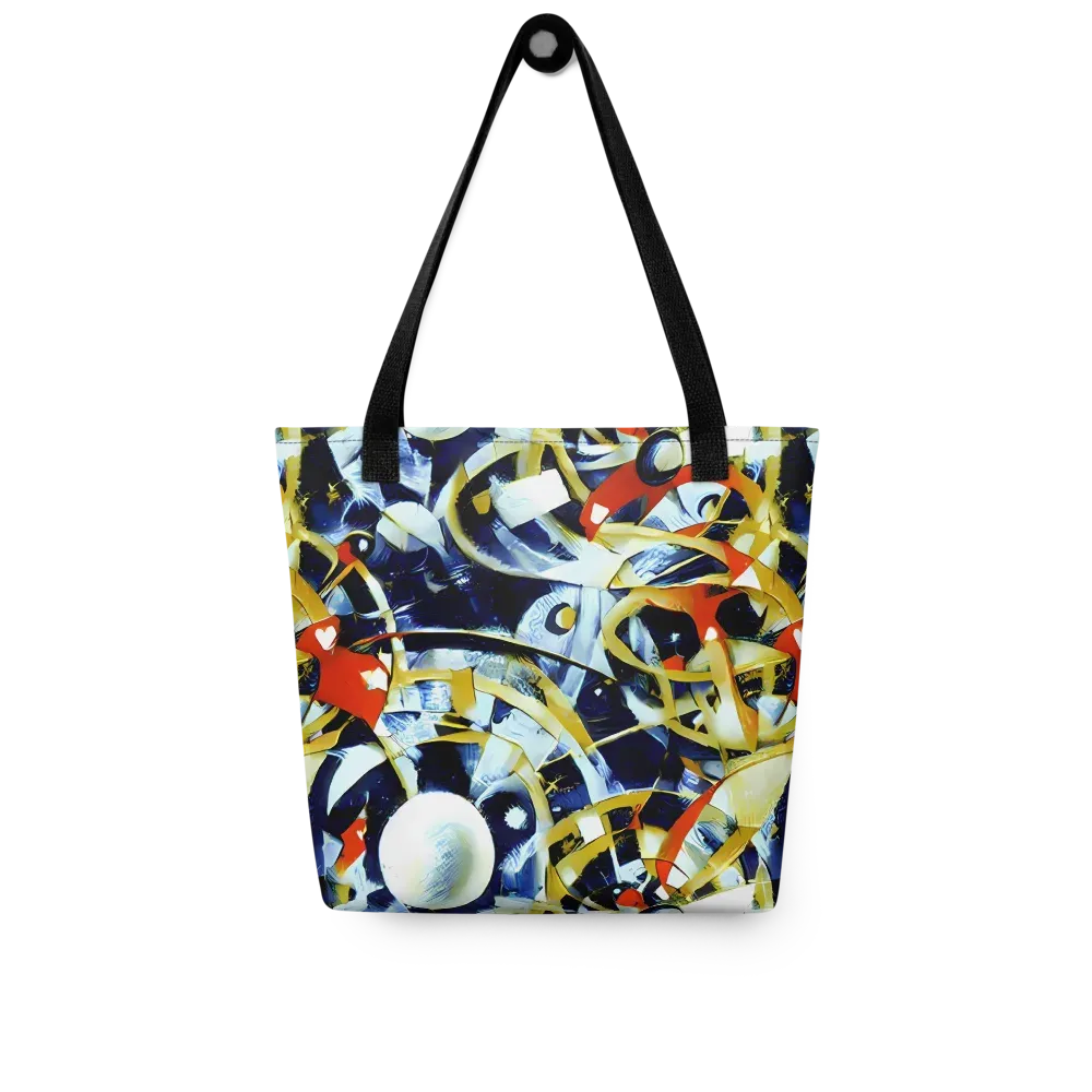 Sapphire Sparks on Tote Bag — Front