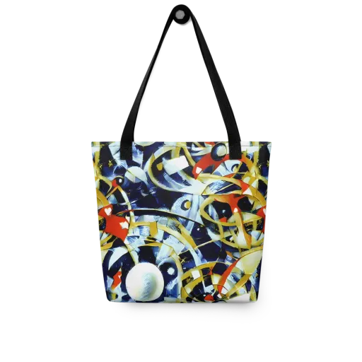 Sapphire Sparks on a Tote Bag