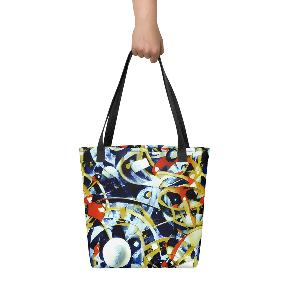 Sapphire Sparks on Tote Bag — Front
