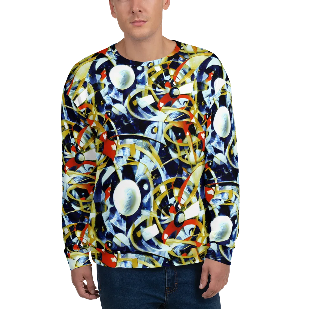 Sapphire Sparks on Sweatshirt — Front