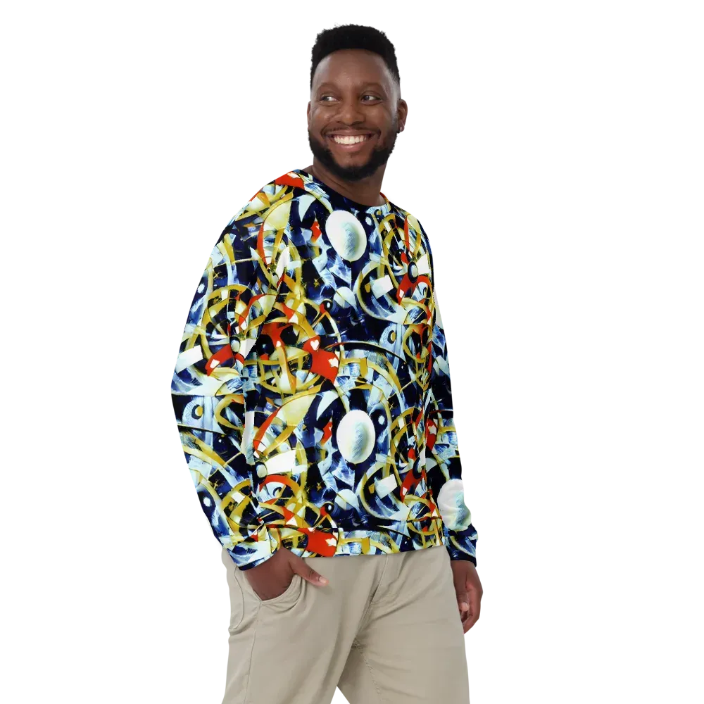 Sapphire Sparks on Sweatshirt — Front