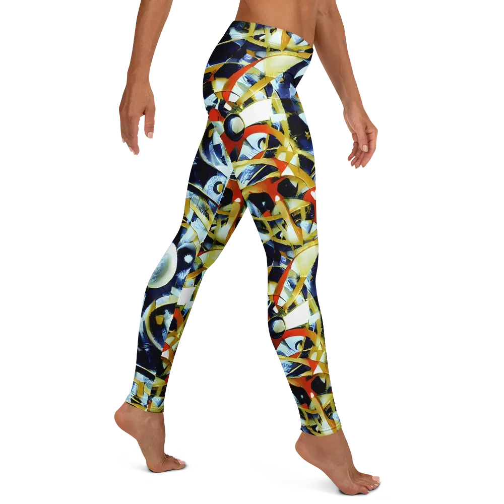 Sapphire Sparks on Leggings — Right