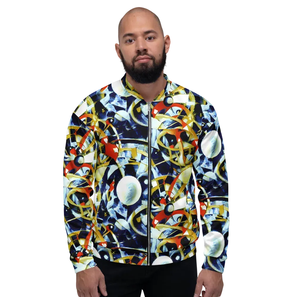 Sapphire Sparks on Bomber Jacket — Front
