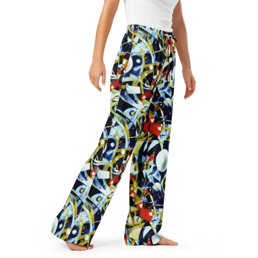 Sapphire Sparks on a Women's Pajama Pants