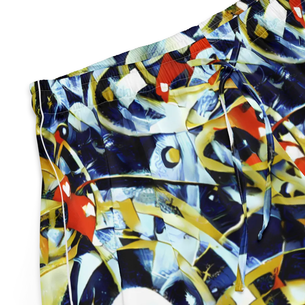Sapphire Sparks on Women's Pajama Shorts — Product details