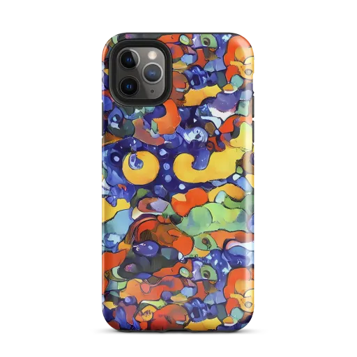 Tangerine Tangle on a Tough Case for iPhone®