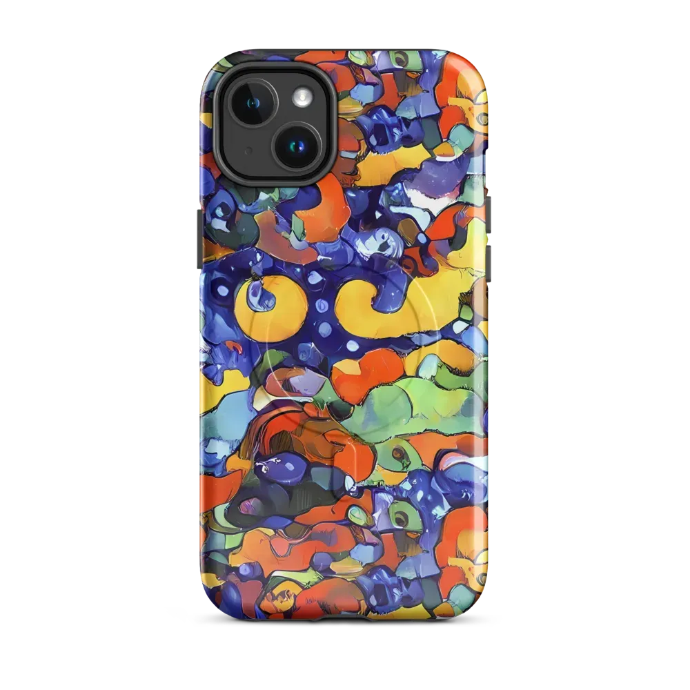 Tangerine Tangle on MagSafe Tough Case for iPhone® — Front