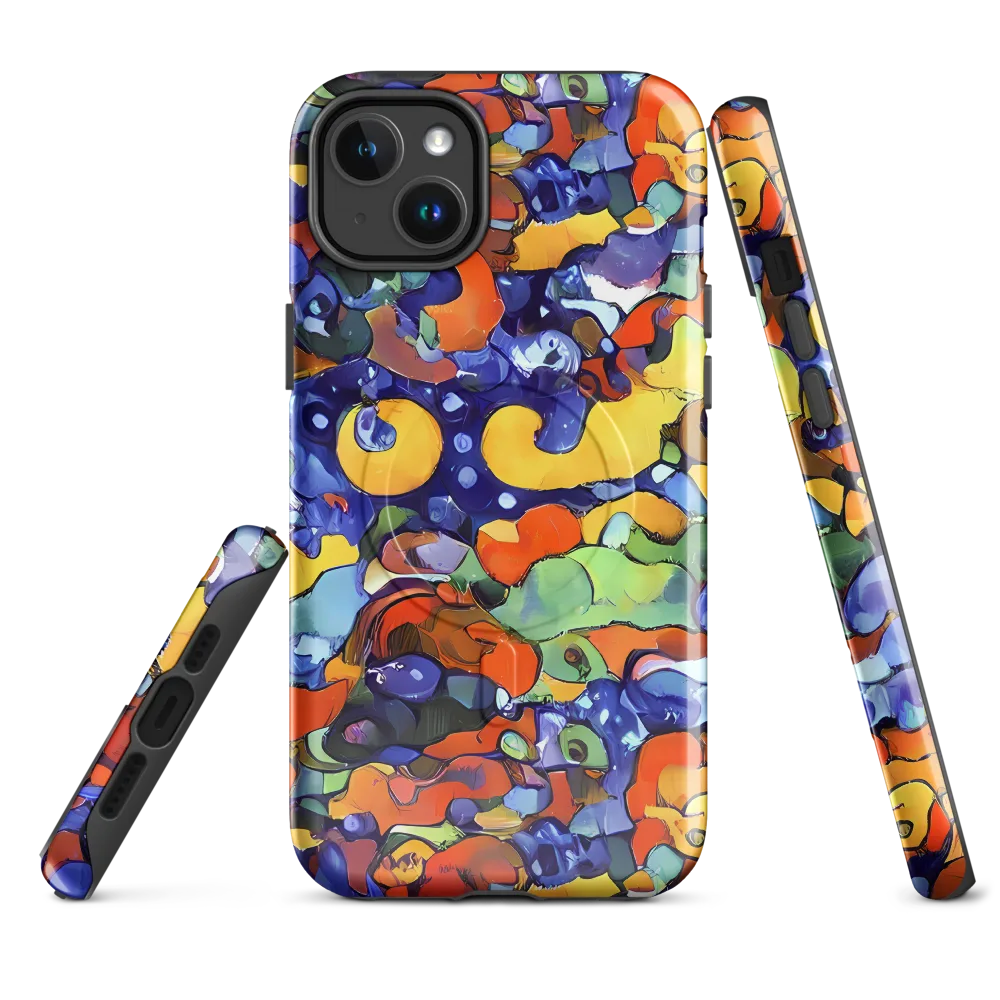Tangerine Tangle on MagSafe Tough Case for iPhone® — Front