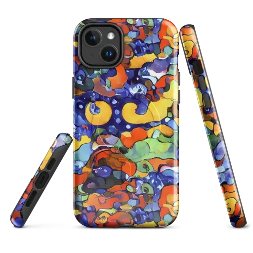 Tangerine Tangle on a MagSafe Tough Case for iPhone®