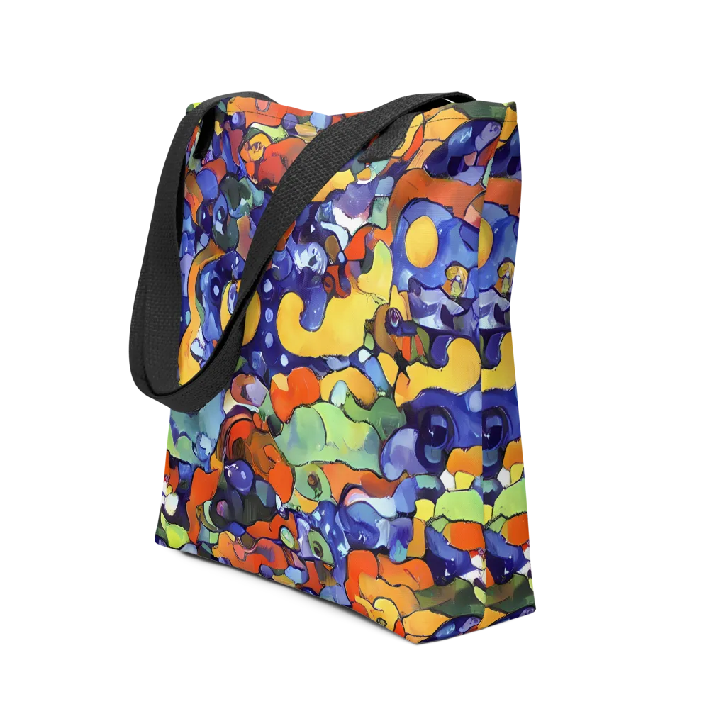 Tangerine Tangle on Tote Bag — Front