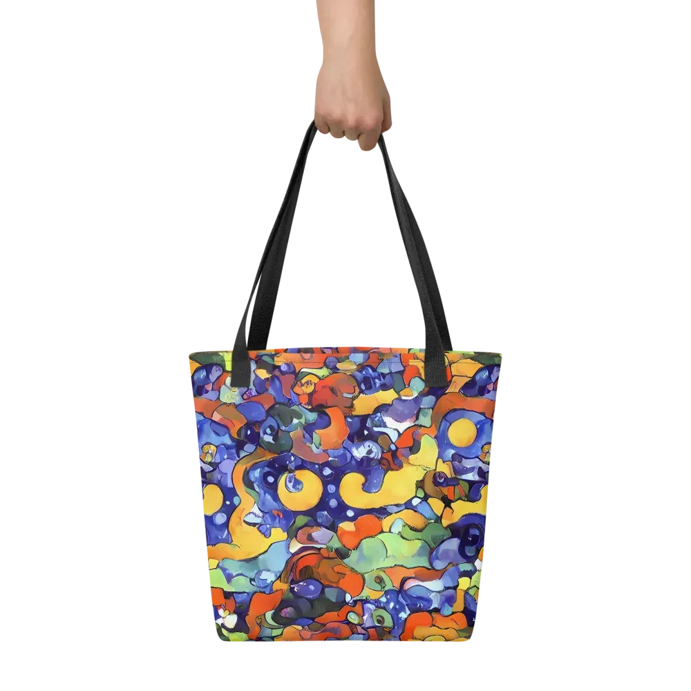 Tangerine Tangle on Tote Bag — Front