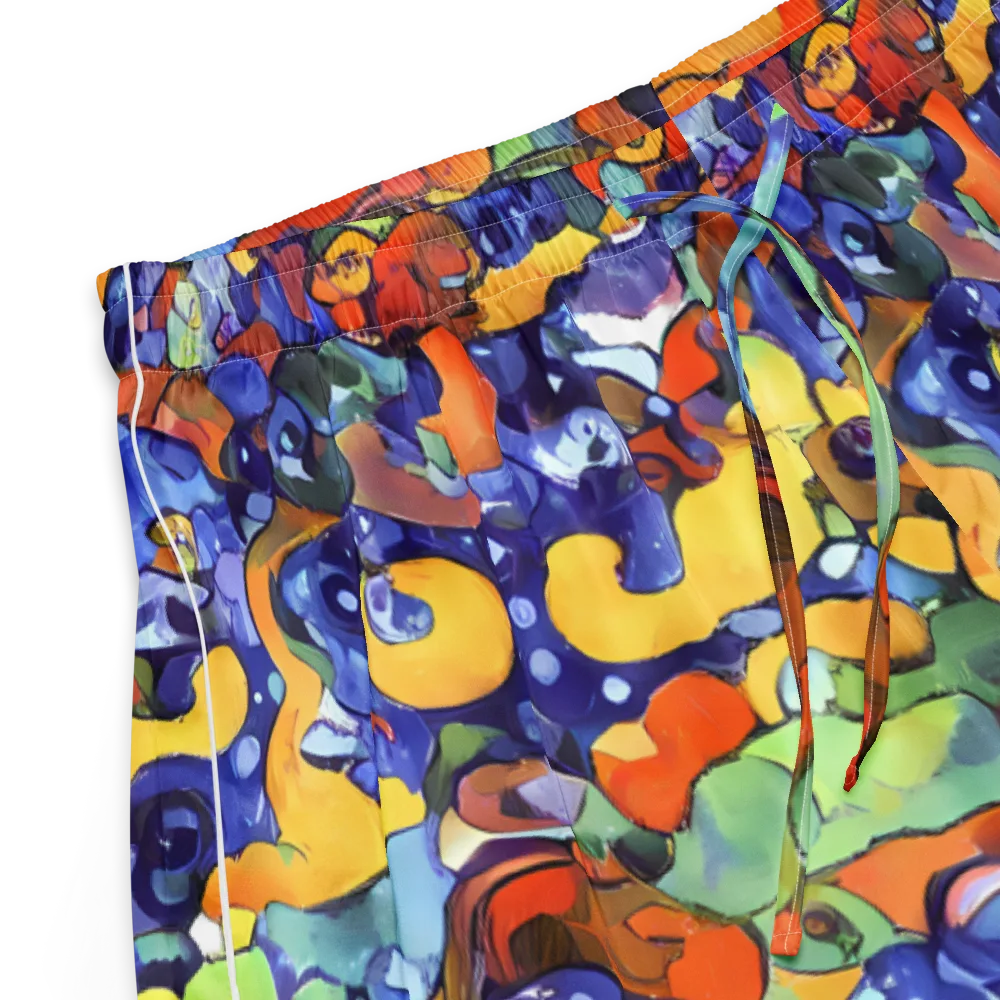 Tangerine Tangle on Women's Pajama Shorts — Product details