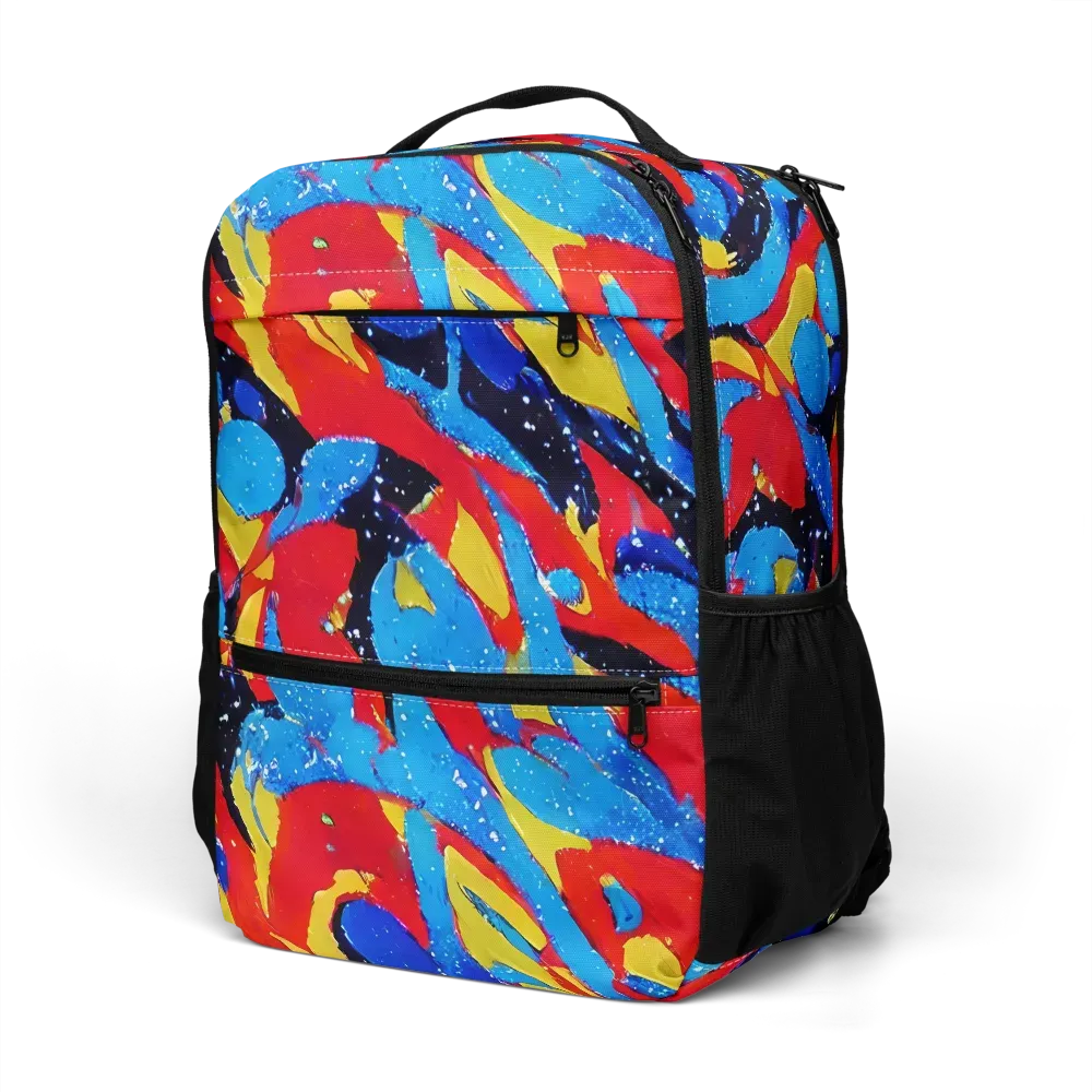 Primary Riot on Utility Backpack — Left Front
