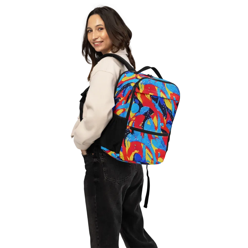 Primary Riot on Utility Backpack — Back