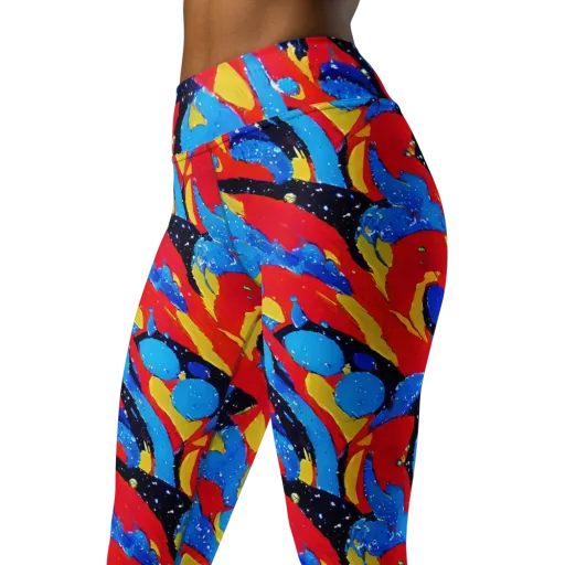 Primary Riot on a Yoga Leggings