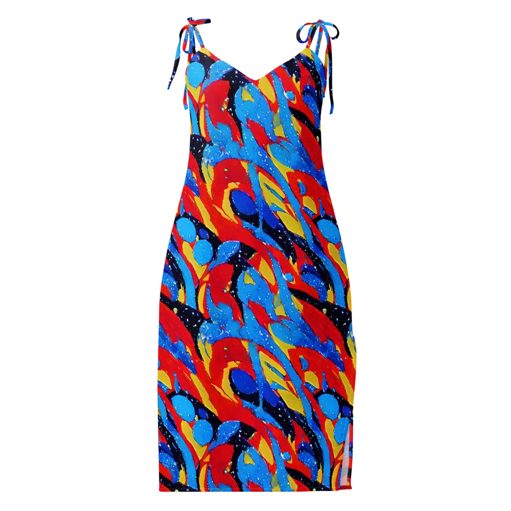 Primary Riot on Slip Dress — Front