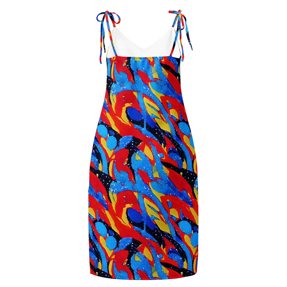 Primary Riot on Slip Dress — Back
