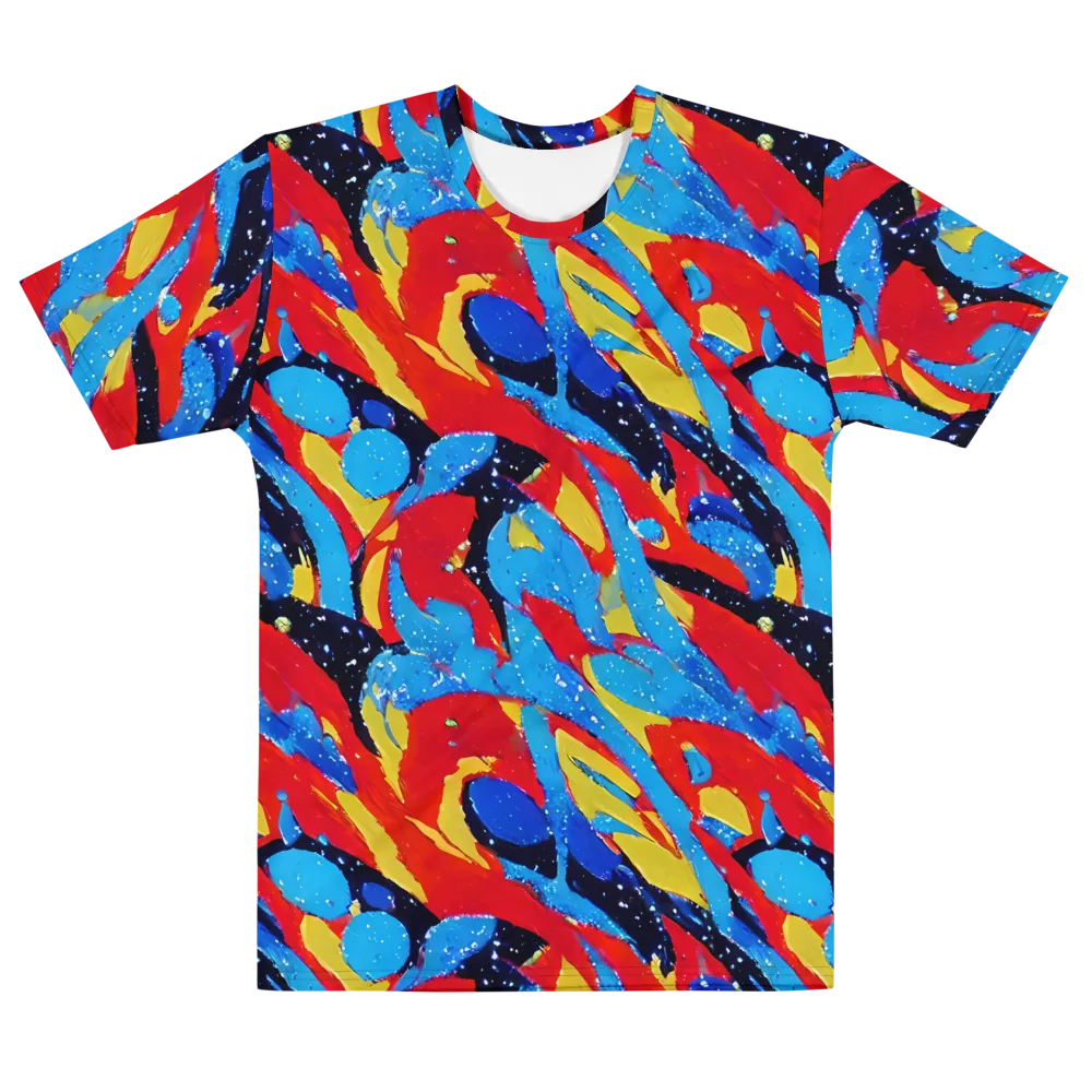 Primary Riot on Men's Cotton Crew Neck T-Shirt — Front