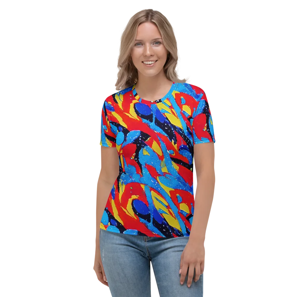 Primary Riot on Women's Crew Neck T-Shirt — Front