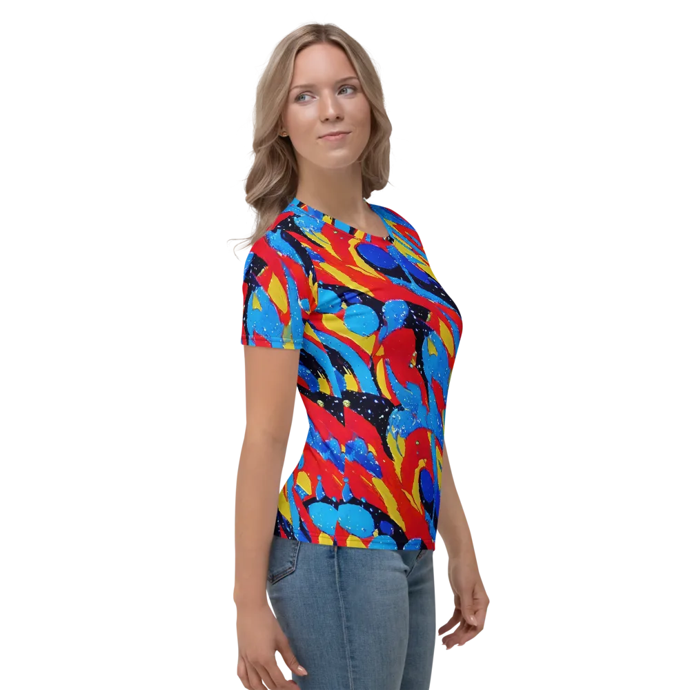 Primary Riot on Women's Crew Neck T-Shirt — Right