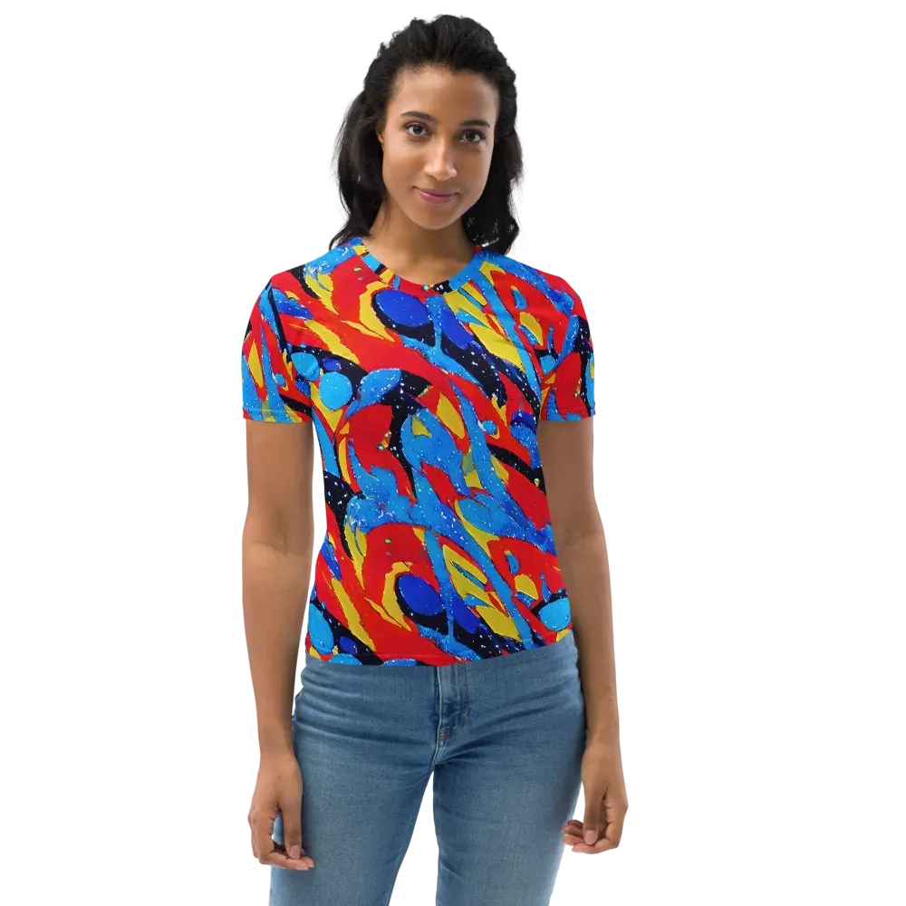 Primary Riot on Women's Crew Neck T-Shirt — Front