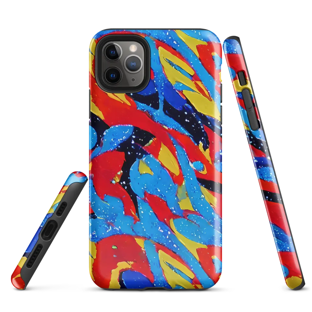 Primary Riot on Tough Case for iPhone® — Front