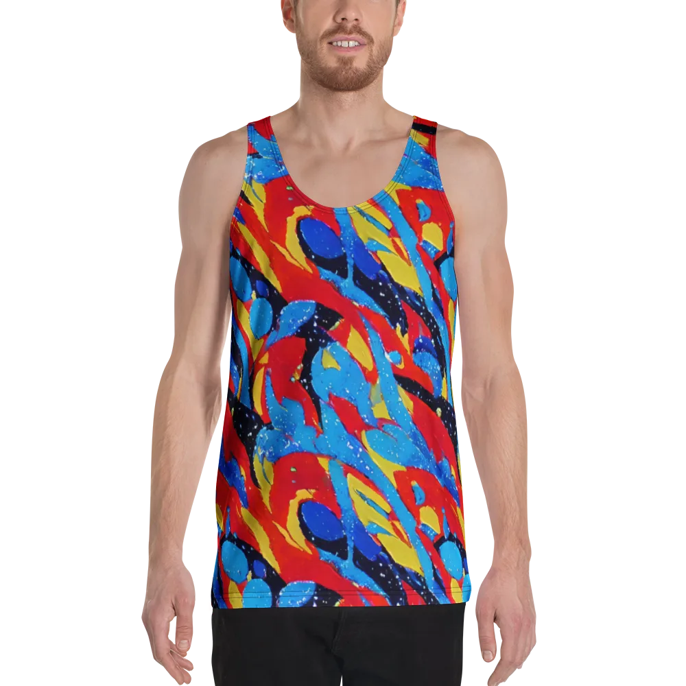 Primary Riot on Men's Tank Top — Front