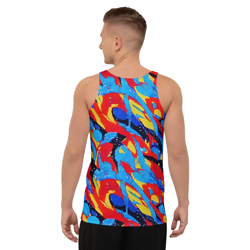 Primary Riot on Men's Tank Top — Back