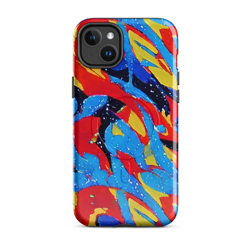 Primary Riot on MagSafe Tough Case for iPhone® — Front