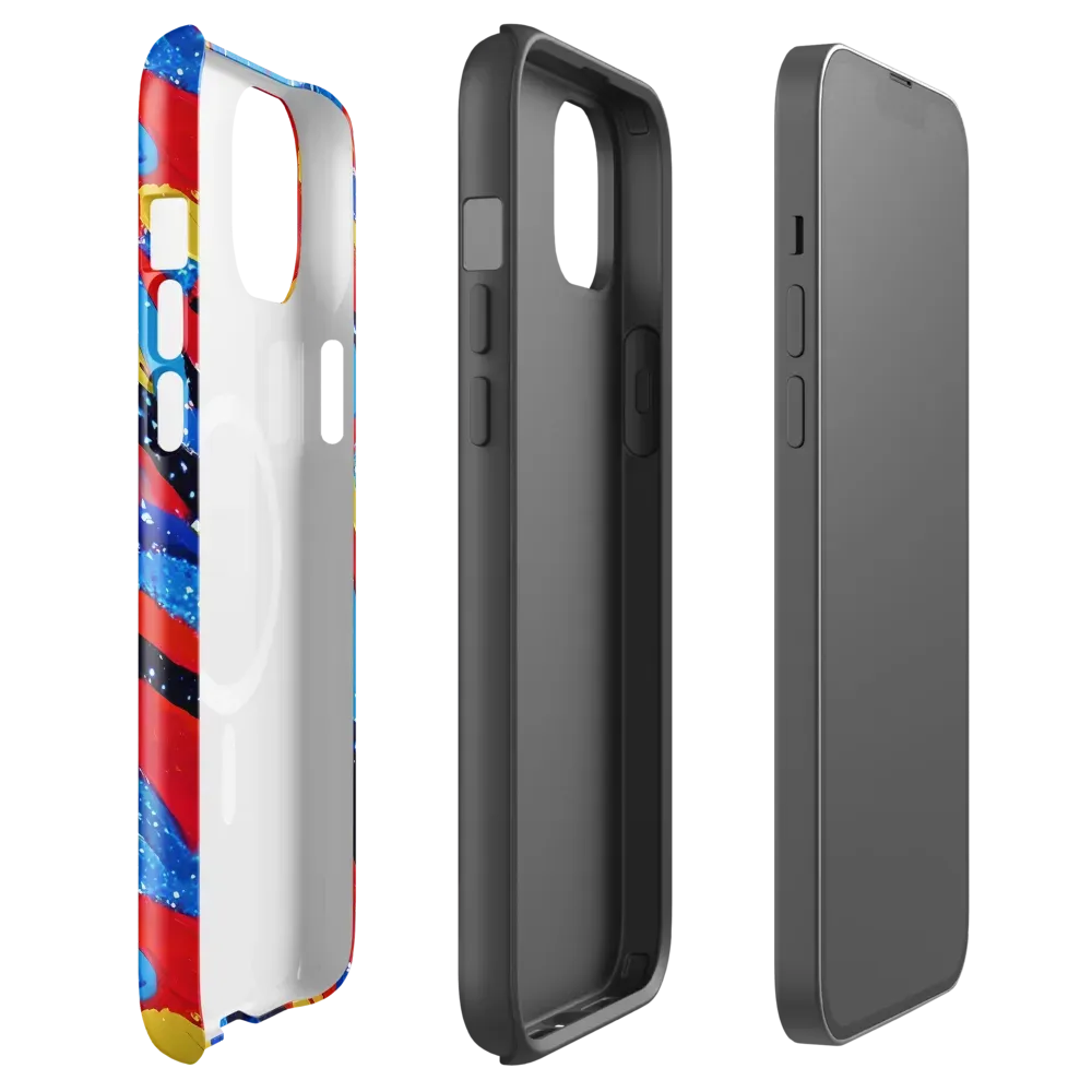 Primary Riot on MagSafe Tough Case for iPhone® — Front