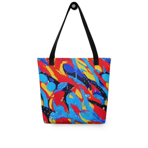 Primary Riot on a Tote Bag