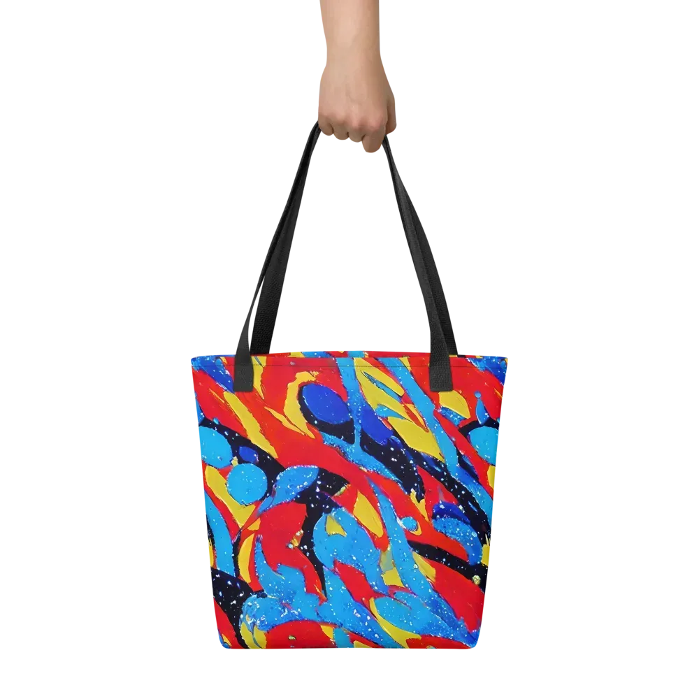 Primary Riot on Tote Bag — Front