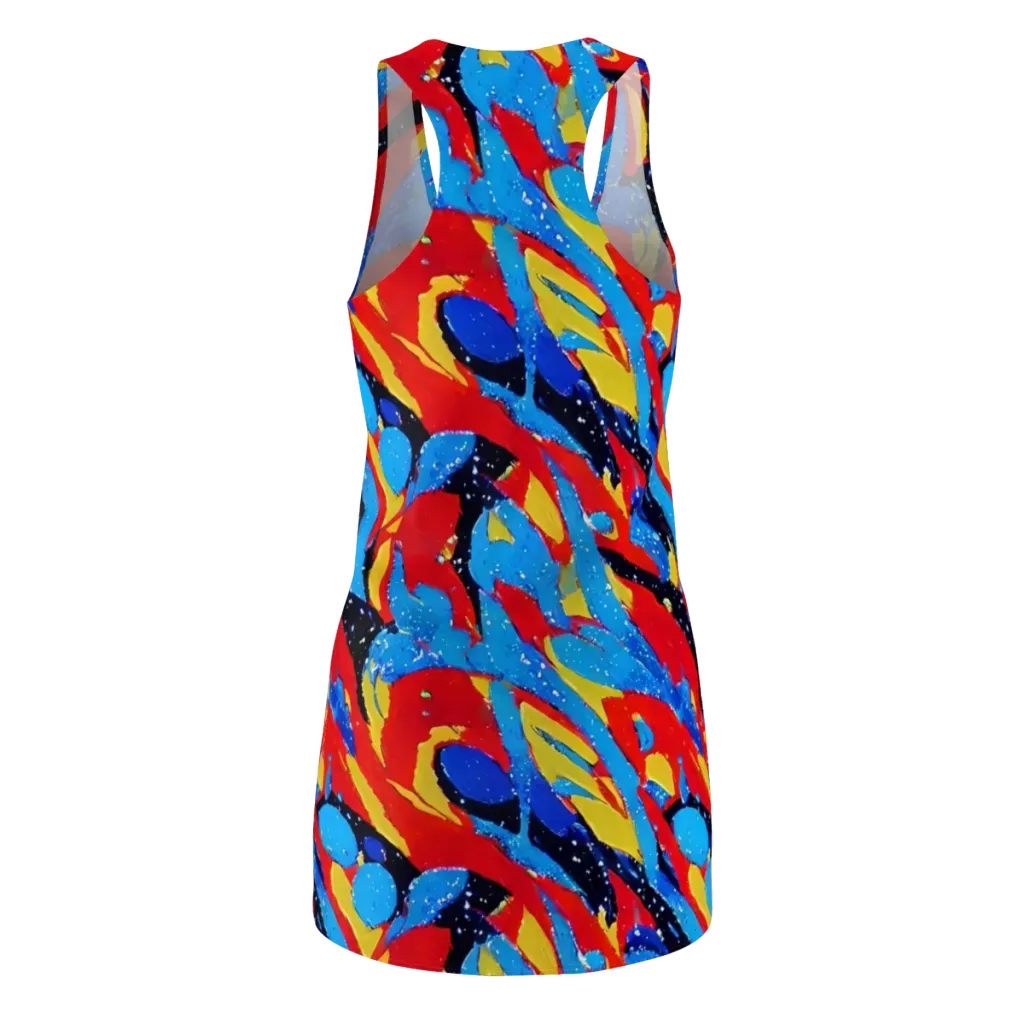 Primary Riot on Racerback Dress — Back