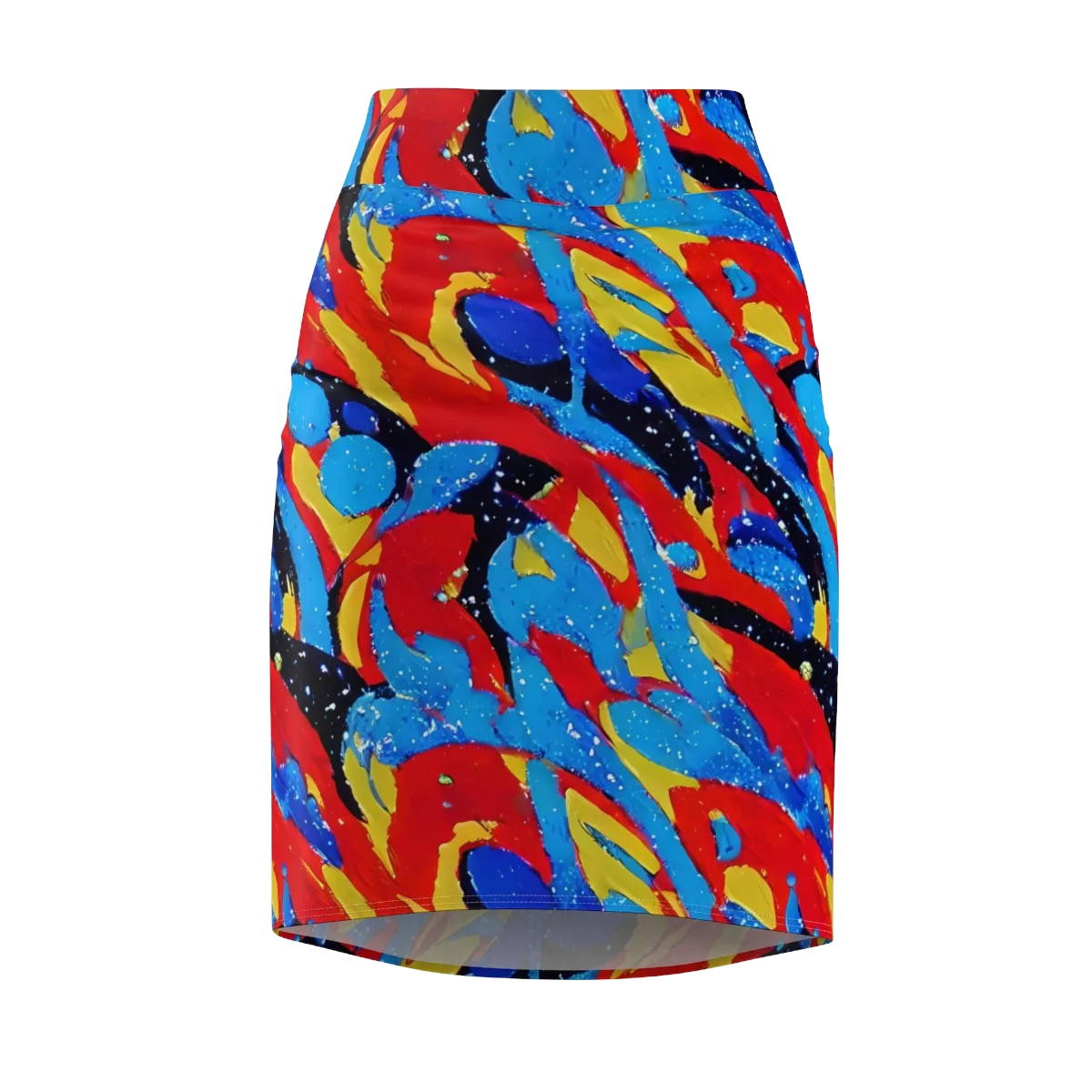 Primary Riot on Pencil Skirt — Front